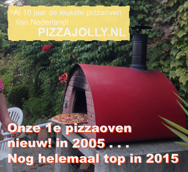 Pizzajolly al 10 jaar de leukste pizzaoven van Nederland