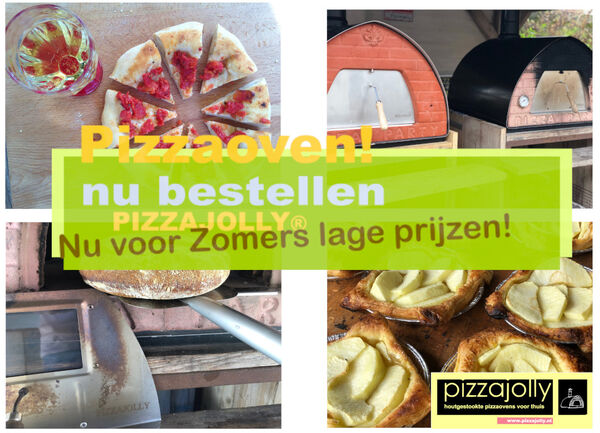 PIZZAJOLLY PIZZAOVEN EN BUITENKEUKEN BESTELLEN!