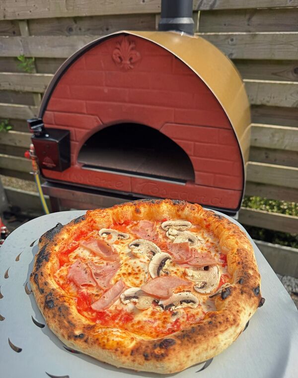 pizzajolly gasgestookte Originale pizzaoven HG70 Hybride pizza bakken met Houtvuur of Gas gestookt pizzajolly gasgestookte Originale pizzaoven HG70 Hybride pizza bakken met Houtvuur of Gas gestookt