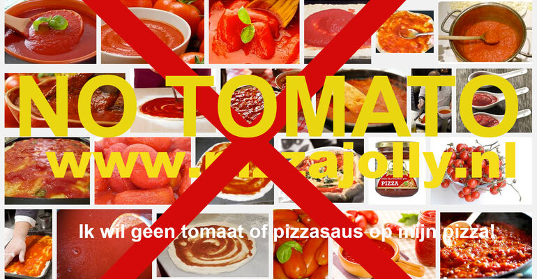 Pizza zonder tomaat of pizzasaus lekker en zelf gemaakt no tomato pizza