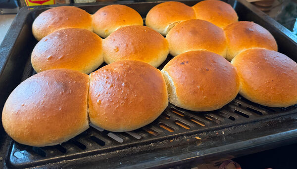 lekker zachte broodjes uit de pizzaoven