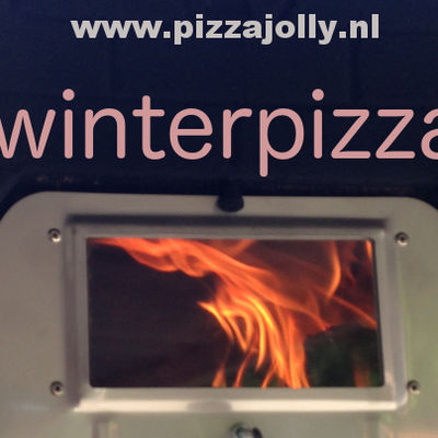 winterpizza de PIZZAJOLLY pizzaoven ook in de winter gebruiken