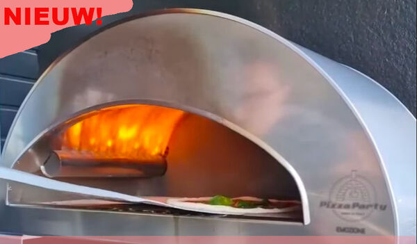 PIZZAJOLLY Nu ook gasgestookt pizza bakken zonder rook duurzaam en schoon