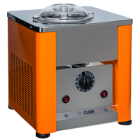 pizzjolly cube 750 ijsmachine in oranje kleur